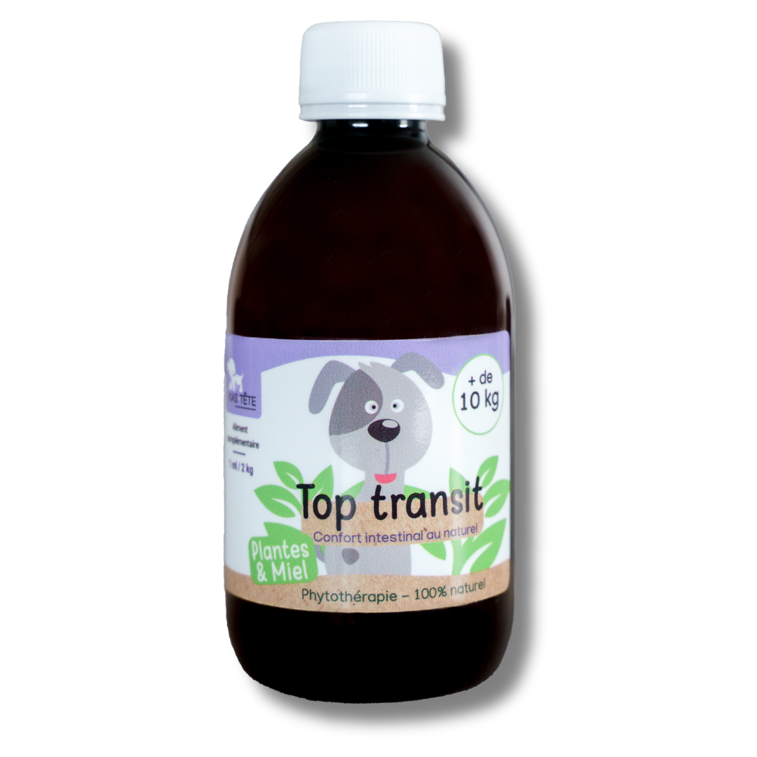 Sirop Naturel Top Transit 300mL Chiens + 10KG-0