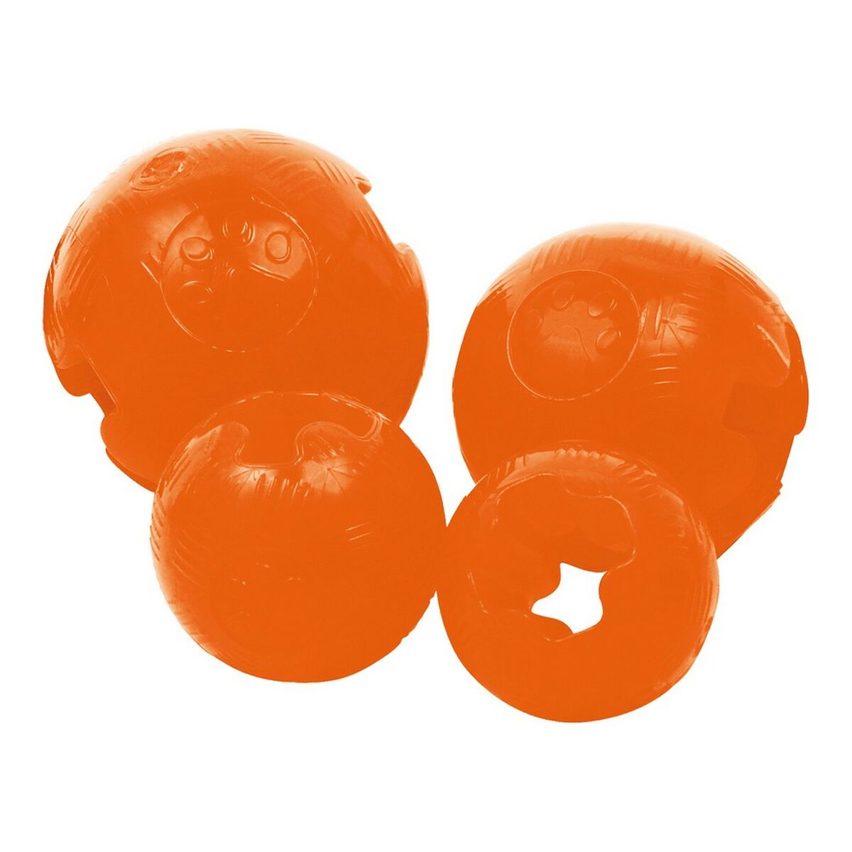 Dog toy Gloria TPR Orange (9,5 cm)-0