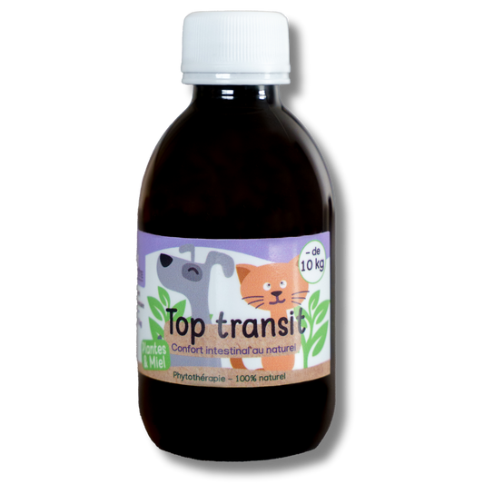 Sirop Naturel Top Transit 200mL - Chiens et Chats de - 10kG-0