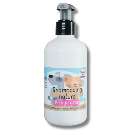 Shampoing naturel 250mL - Pelage Gras-0
