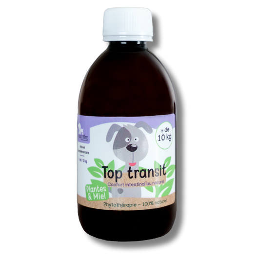 Sirop Naturel Top Transit 300mL Chiens + 10KG-0